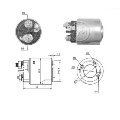 SS3016P AS ΜΠΟΥΤΟΝ ΜΙΖΑΣ 12V NISSAN RENAULT VALEO