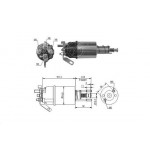 SS4006 AS (2701 E1139 0A, 131248) ΜΠΟΥΤΟΝ ΜΙΖΑΣ 12V LUCAS FORD 4 ΒΙΔΕΣ