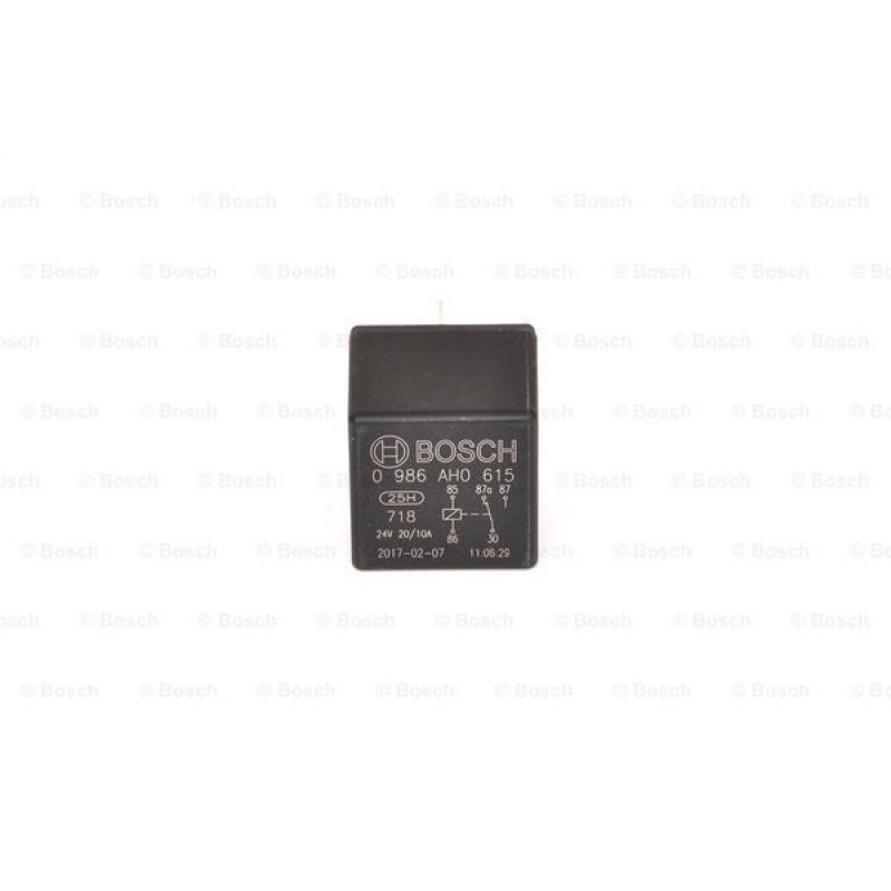 0332204202 BOSCH ΡΕΛΕ 24V 10/20A 5ΕΠΑΦΕΣ 87/87a (30 ΑΡΙΣΤΕΡ.)