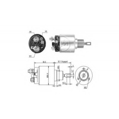 2339303447 BOSCH ΜΠΟΥΤΟΝ ΜΙΖΑΣ 12V M/S /OPEL