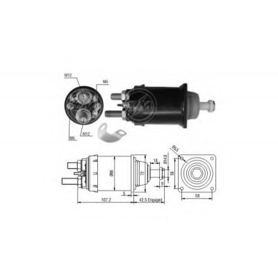 2339403014 BOSCH ΜΠΟΥΤΟΝ ΜΙΖΑΣ 24V DAF