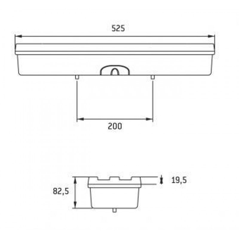 P-2100R ΔΕΞΙΟ ΠΛΑΣΤΙΚΟ ΦΑΝΟΥ 5 ΒΙΔΕΣ