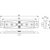 DAS-560-0.08 DASTERI ΦΑΝΟΣ ΟΓΚΟΥ 6 LED 24 VOLT ΜΠΛΕ
