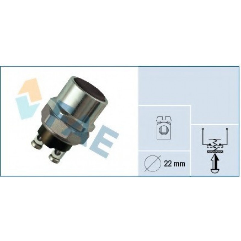 FAE-63320 ΜΠΟΥΤΟΝ ΚΟΡΝΑΣ ΕΝΙΣΧΥΜΕΝΟ 22mm