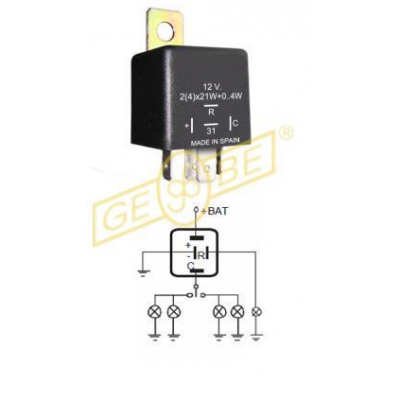 993961 GEBE ΦΛΑΣΕΡ 12 Volt FIAT RENAULT ALFA ROMEO STILL