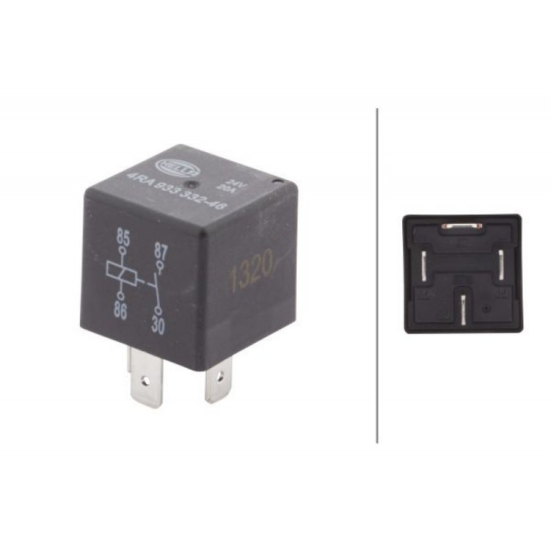 4RA933332461 HELLA ΡΕΛΕ 24V 4 PIN