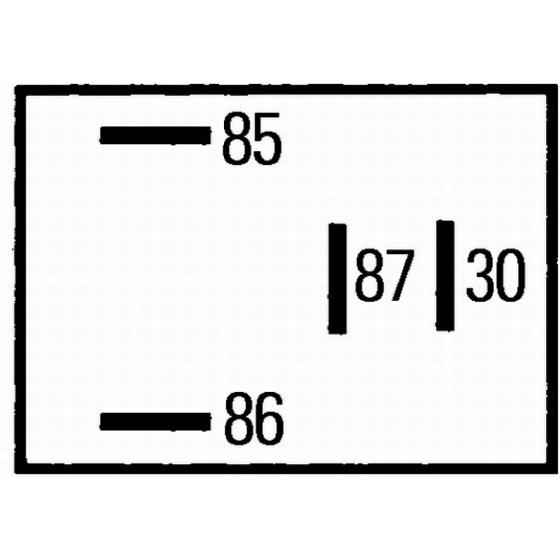 4RA933766111HELLA ΡΕΛΕ 12V 4PIN ΜΕ ΑΝΤΙΣΤΑΣΗ