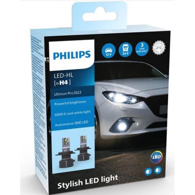 01800794 PHILIPS ΛΑΜΠΑ LED Η4 12/24V