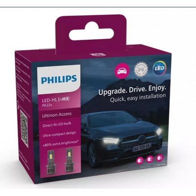11336U2500CX PHILIPS ΛΑΜΠΑ LED H3 12V 13W