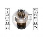 ZN0105 ZEN (0001354084) ΓΡΑΝΑΖΙ ΜΙΖΑΣ 9Δ. BOSCH FORD ΤΡΑΚΤΕΡ