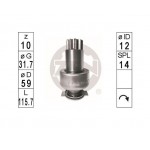 ZN1754 ZEN ΓΡΑΝΑΖΙ ΜΙΖΑΣ 10Δ. ISKRA