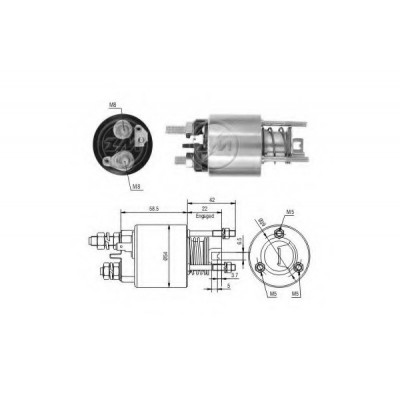 ZM1-595 ZM ΜΠΟΥΤΟΝ ΜΙΖΑΣ 12V MARELLI