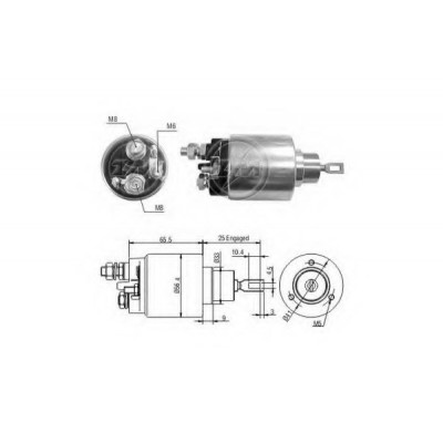 ZM479 ZM ΜΠΟΥΤΟΝ ΜΙΖΑΣ 12V BOSCH FIAT STRADA