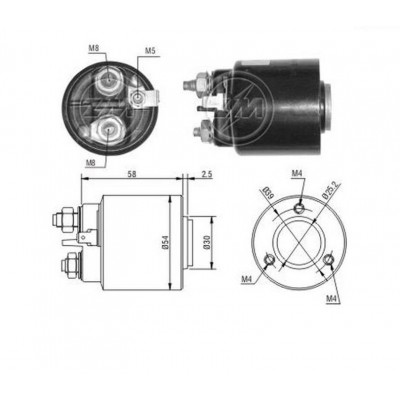 ZM492 ZM (5490 90) ΜΠΟΥΤΟΝ ΜΙΖΑΣ 12V CITROEN VALEO