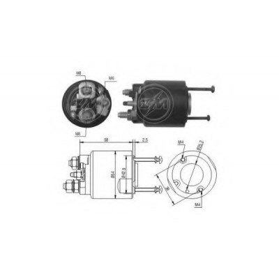 ZM495 ZM ΜΠΟΥΤΟΝ ΜΙΖΑΣ 12V VALEO/MERCEDES A-CLASS/B-CLASS