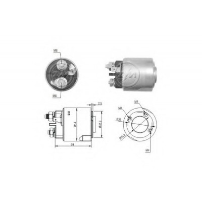 ZM4-495 ZM ΜΠΟΥΤΟΝ ΜΙΖΑΣ 12V VALEO/FIAT/NISSAN/RENAULT