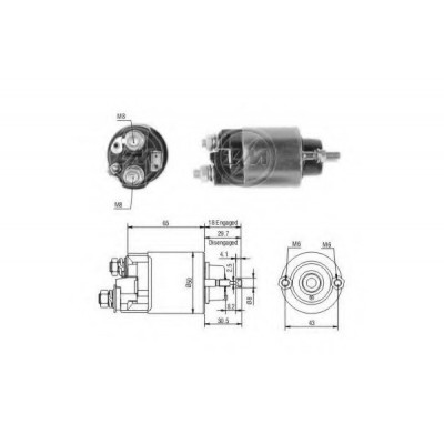ZM707 ZM ΜΠΟΥΤΟΝ ΜΙΖΑΣ 12V DENSO/SUZUKI