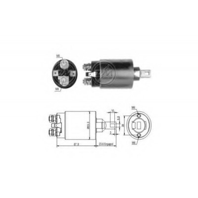 ZM891 ZM ΜΠΟΥΤΟΝ ΜΙΖΑΣ 12V FORD/MITSUBISHI PAJERO