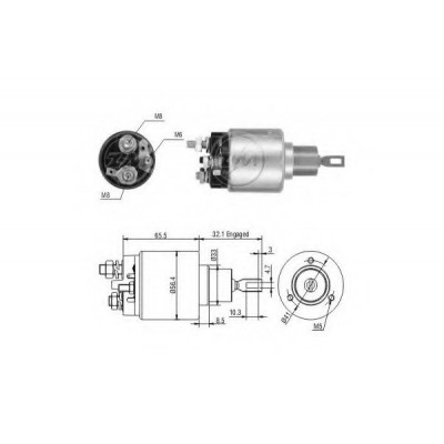 ZM973 ZM ΜΠΟΥΤΟΝ ΜΙΖΑΣ 12V BOSCH FORD