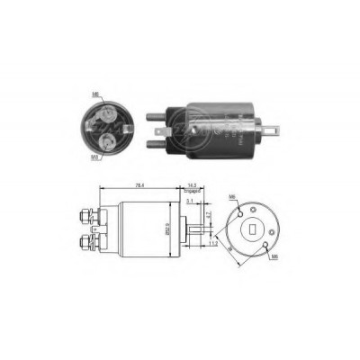 ZM980 ZM ΜΠΟΥΤΟΝ ΜΙΖΑΣ 12V NISSAN/HITACHI