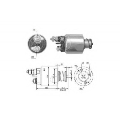 ZM-1495 ZM ΜΠΟΥΤΟΝ ΜΙΖΑΣ 12V VALEO/FIAT