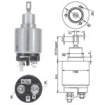 ZM 1573 (12411273228, 13635461) ZM ΜΠΟΥΤΟΝ ΜΙΖΑΣ 12V FIAT LANCIA VOLVO