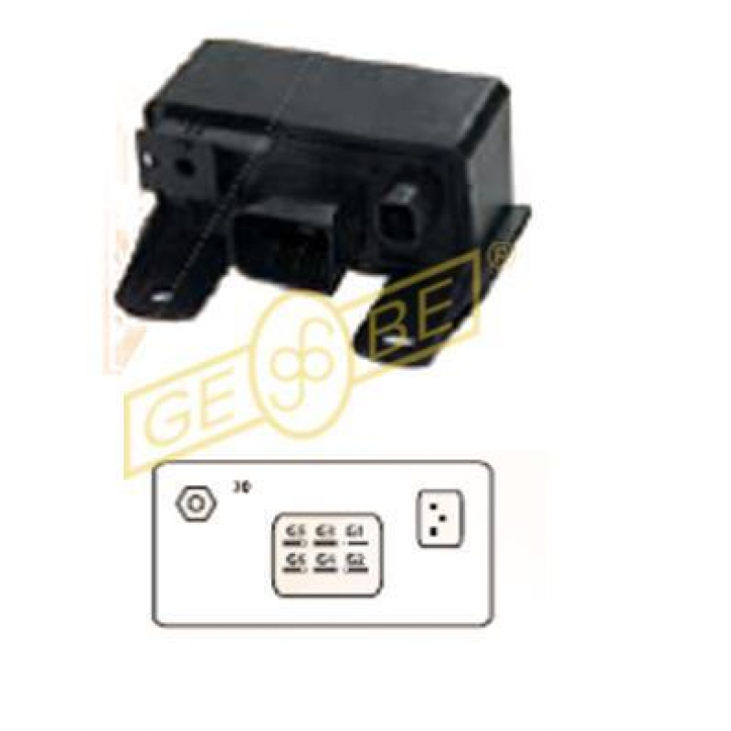 990461 GEBE ΡΕΛΕ ΠΡΟΘΕΜΑΝΣΗΣ 12V 6 ΕΠΑΦΕΣ MERCEDES 