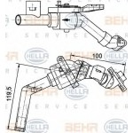 9XL351328101 HELLA ΒΑΛΒΙΔΑ ΚΑΛΟΡΙΦΕΡ MERCEDES
