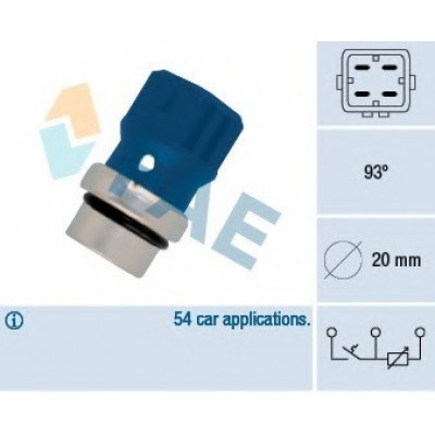 FAE-34330 ΒΑΛΒΙΔΑ ΘΕΡΜΟΚΡΑΣΙΑΣ VW AUDI FORD