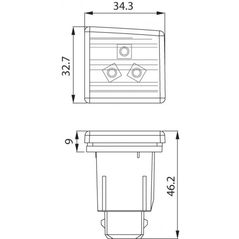 DSL-3040/24 DASTERI ΦΑΝΟΣ ΟΓΚΟΥ ΠΛΕΥΡΙΚΟΣ LED MERCEDES SETRA
