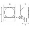 1E5996124001 HELLA ΕΜΠΡΟΣΘΙΟΣ ΦΑΝΟΣ JCB  H4 R21W T4W