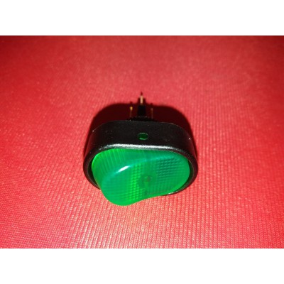 6EH0079466001 HELLA ΠΛΗΚΤΡΟ ΟΒΑΛ ΦΩΤΙΖΟΜΕΝΟ ΠΡΑΣΙΝΟ 1 ΣΚΑΛΑ