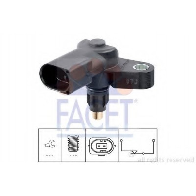 76253 FACET ΒΑΛΒΙΔΑ ΟΠΙΣΘΕΝ MERCEDES