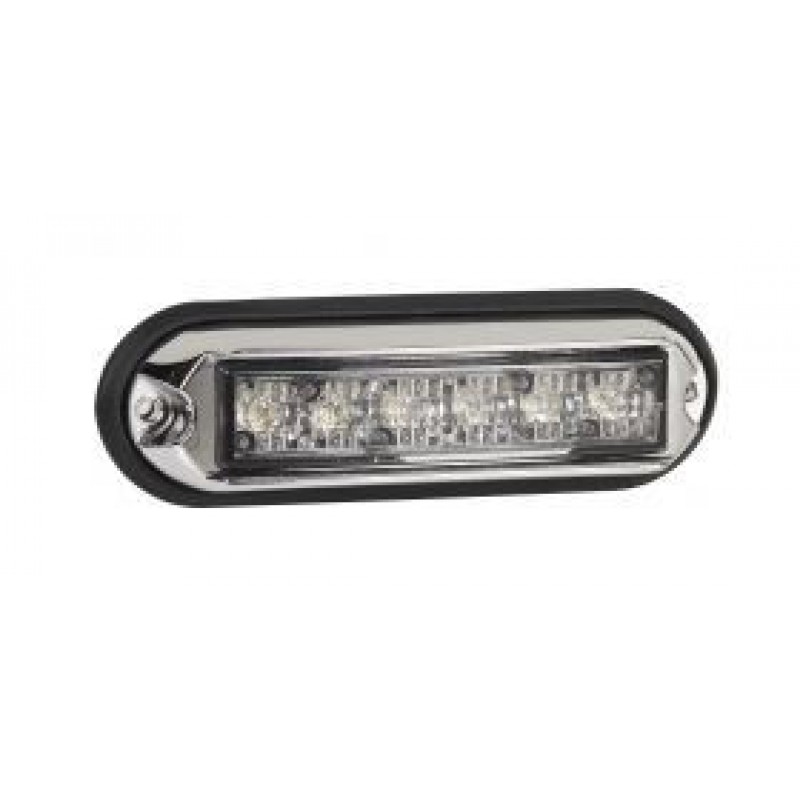 DSL-GHST2AS DASTERI ΦΑΝΟΣ LED ΠΟΡΤΟΚΑΛΙ ΑΝΑΛΑΜΠΗΣ 10-30 VOLT ΜΑΥΡΗ ΒΑΣΗ