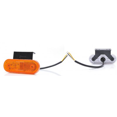 534Z WAS ΦΑΝΟΣ ΟΓΚΟΥ 12/24Volt ΠΟΡΤΟΚΑΛΙ ΜΕ 21 LED