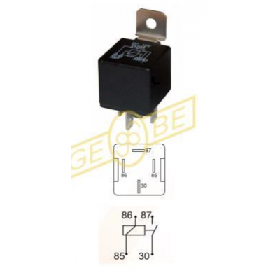 990011 GEBE ΡΕΛΕ 12V 30A 4 ΕΠΑΦΕΣ 