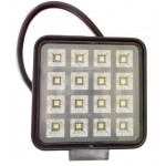 L0154  ΠΡΟΒΟΛΕΑΣ 16 LED 12-24VOLT 48WATT ΜΕ ΔΙΑΚΟΠΤΗ ON-OFF