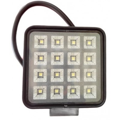 L0154  ΠΡΟΒΟΛΕΑΣ 16 LED 12-24VOLT 48WATT ΜΕ ΔΙΑΚΟΠΤΗ ON-OFF