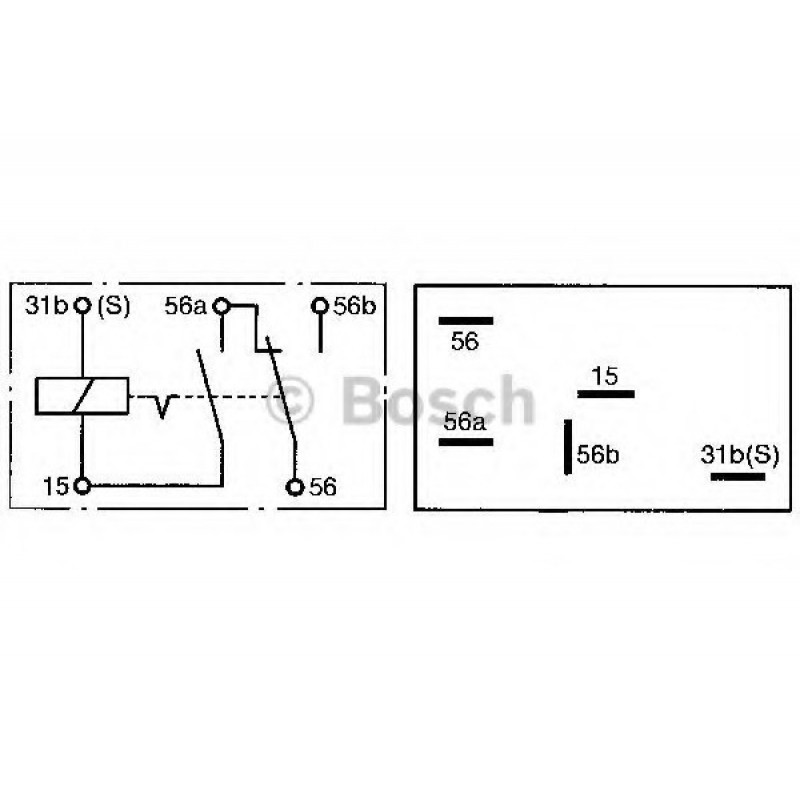 0332515012 BOSCH ΡΕΛΕ ΑΛΛΑΓΗΣ ΦΩΤΩΝ  24Volt