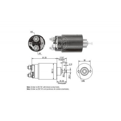 SS9002 AS ΜΠΟΥΤΟΝ ΜΙΖΑΣ MOTORCRAFT FORD 12V 