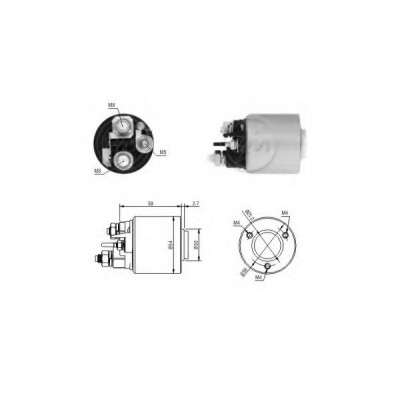 ZM3-494 ZM ΜΠΟΥΤΟΝ ΜΙΖΑΣ 12V VALEO/CITROEN/PEUGEOT