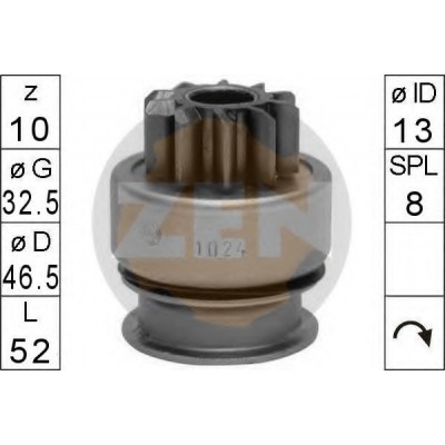 ZN1024 ZEN ΓΡΑΝΑΖΙ ΜΙΖΑΣ 10Δ. MITSUBISHI