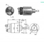 ZM372 ΜΠΟΥΤΟΝ ΜΙΖΑΣ BOSCH 12V VOLVO RENAULT (0001106014, CSO10174)